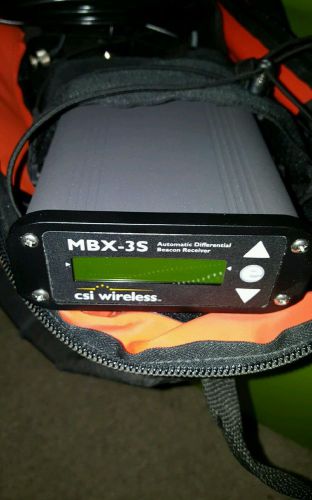 CSI wireless MBX-3S beacon receiver w/bag