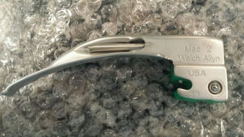 Welch Allyn Mac 1 69061 Fiber Optic Laryngoscope Blade WelchAllyn Laryngoscopy