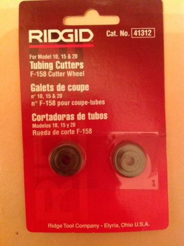 Ridgid Tubing Cutter No. F-158 cutters Wheel 41312 9569141312