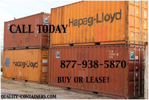 20&#039; ISO SHIPPING CONTAINER: WWT - Wind and Water Tight - Chicago, IL