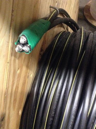 250&#039; converse 2/0 2/0 1 aluminum urd direct burial 600 volt cable wire for sale