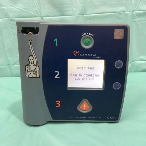 Agilent Philips FR2 Defibrillator with Expired Battery and Case. Free Shipping