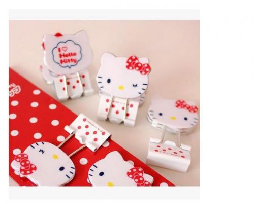 Hello kitty paper clip my melody head clip 5pcs new red for sale