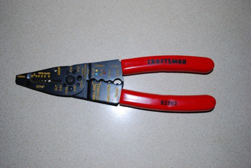 Craftsman professional electricians wire cutters 82563 for sale