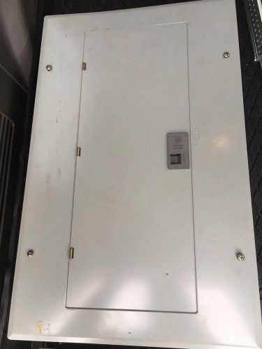 100 amp panel, ge with main breaker for sale