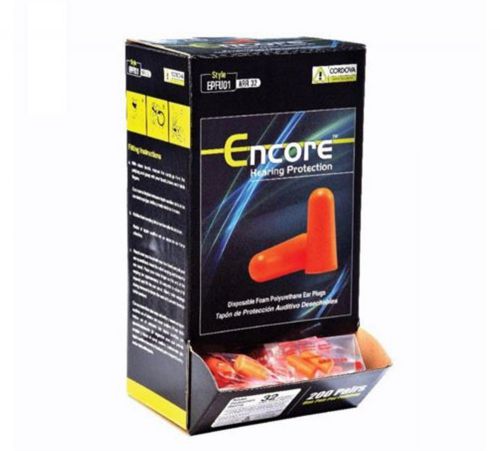 Cordova 2000-Pack Encore Ear Plugs Contractor Hearing Protection Safety Gear