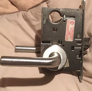 Corbin russwin 17mg storeroom mortise lock kit lh/626 w/cyl 0 bit &amp; 2 keys for sale