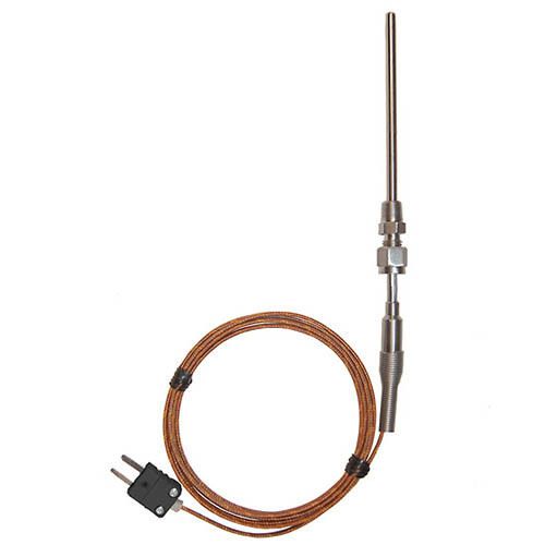Oakton WD-08517-70 Pipe Fitting TC Probe, Type-J,  12&#034;, 6 ft. Cable