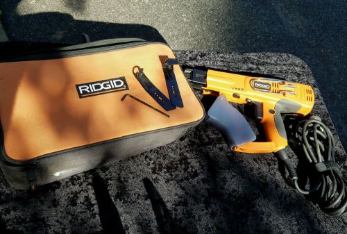 Ridgid 1/4&#034; Collated Screw Gun R6790 120v AC With Storage Bag