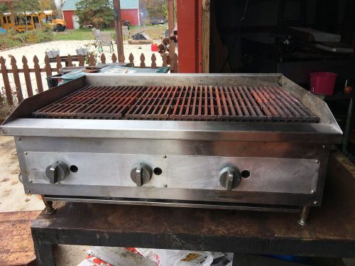 36&#034;  Anvil Char-Broiler Broiler Charbroiler Char Broiler Natural Gas Grill