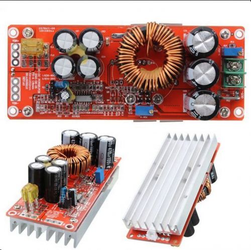 1200w 20a dc converter boost step up power supply module in 8-60v out 12-83v for sale