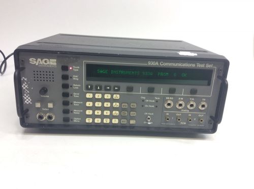 Sage Instruments 930A Communications Test Set