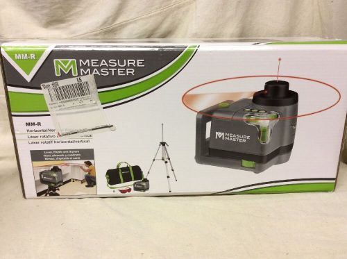 Measure master 50 ft. horizontal/vertical rotary laser kit for sale