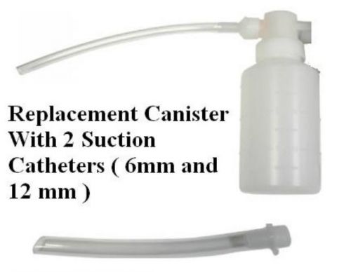 LINE2design Manual Suction Pump replacement canister and tubes Lightweight
