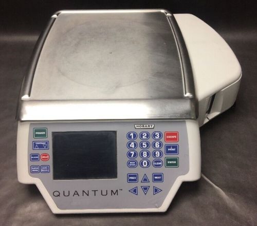 Hobart Quantum Scale QMAX with Label Printer
