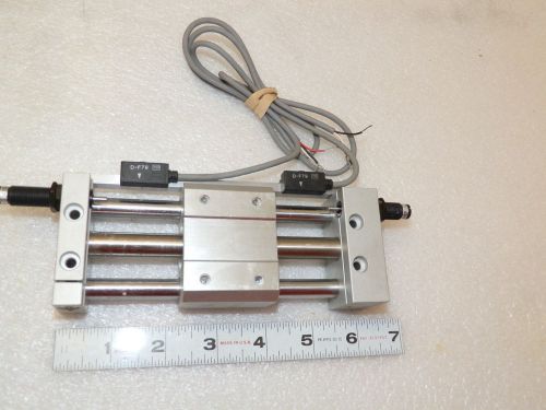 Guided cylinder actuator rodless slider smc ncdy2s10h 0300b-f79 for sale