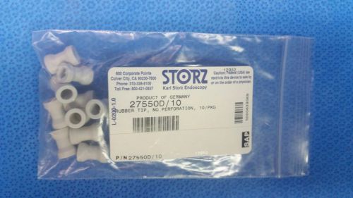Storz, Rubber Tip, No Perforation, 10/PKG, 2755OD/10, Endoscopy