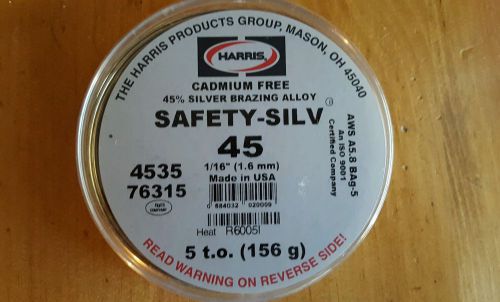 Brand new 5 troy ounce Harris Safety Silv - 45