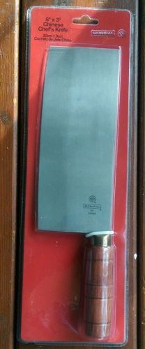 Mundial Chinese Chef&#039;s Knife, Wood, 8-Inch by 3-Inch, New, Free Shipping