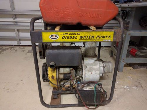 Disel Water Trash Pump