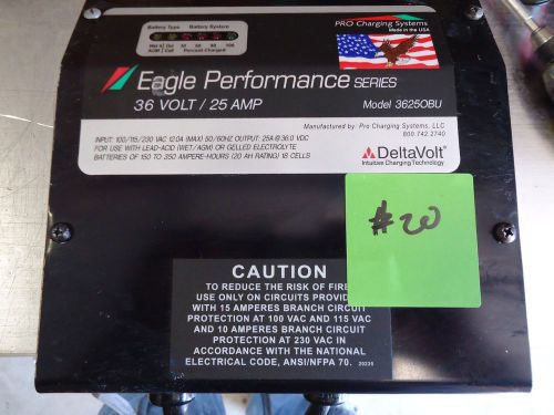 Eagle 36v 25a on board charger forklift,floor scrubber,golf cart industrial #20 for sale