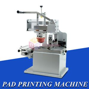 Manual Pad Printing Printer Press Machine Pen Ball Label PVC Mug DIY Gift Logo