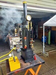 Live Steam Boiler Hand Pump Whistle Gauge steam engine **Watch video**