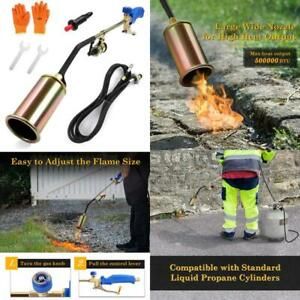 Seesii Propane Torch Weed Burner Torch,Weed Torch Heavy Duty High Output 500,000