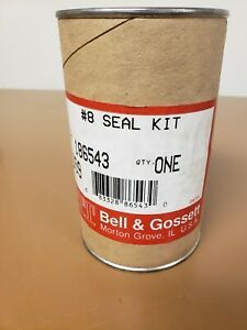 New In Sealed Tube: ITT Bell &amp; Gossett 186543 #8 Seal Kit (New)