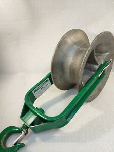 Greenlee 651 12&#034; Hook Type Cable Sheave 4000LB good shape fast shipping