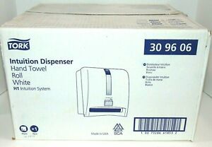 Tork Intuition Dispenser Hand Towel Roll White H1 30 96 06 Made in USA. NIB NEW
