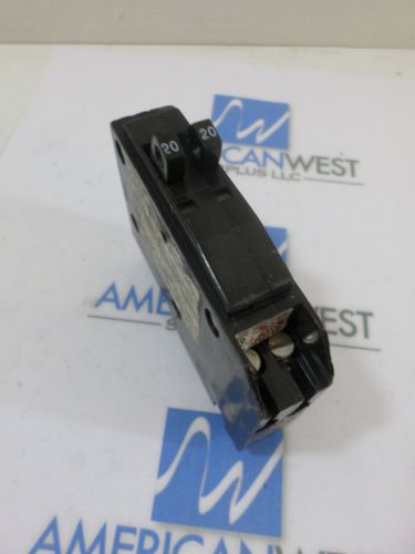 Square d qot2020   tandem 20 amp 120/240 volt  plug in circuit breaker for sale