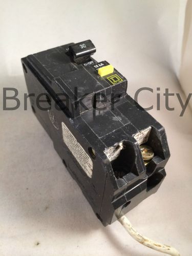 Square d 30 amp 2 pole type qo gfci gfi circuit breaker for sale