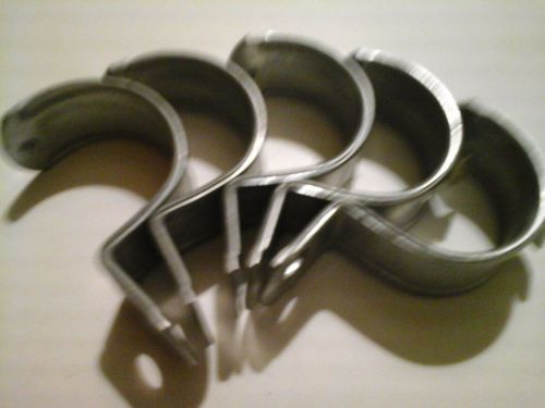 Thomas betts 1 1/2&#034; single hole straps, hs105-1, lot of 5 for sale
