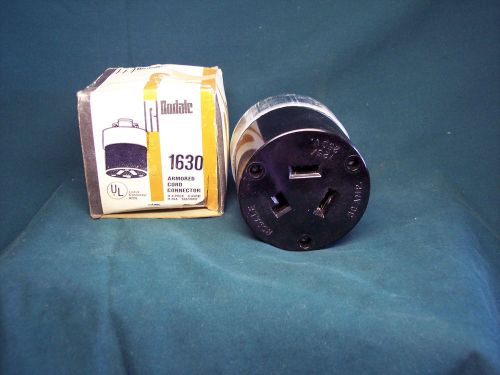 Rodale 1630 Female Cord Connector. 3 Pole 3 wire, 30A, 125/250V. New.