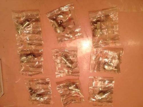 Lot of 9 bunker ramo amphenol connectors 554-84   824 for sale