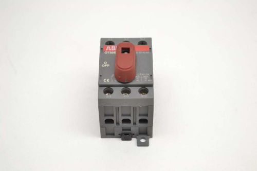 Abb ot32e3 3 phase 25hp 40a amp 600v-ac 3p disconnect switch b480317 for sale