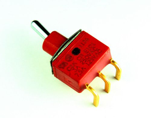 C&amp;K E101 SPDT ON/ON PC MOUNT TOGGLE SWITCH NEW