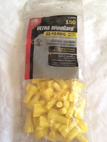 Ultra Wing Garf 22-10 AWG TWIST WIRE CONNECTIRS X33 Pieces New In Open Bag