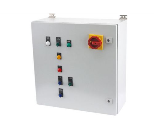 Oerlikon 190282611 Industrial Control Panel Enclosure 23.5”x23.5”x9” +Disconnect