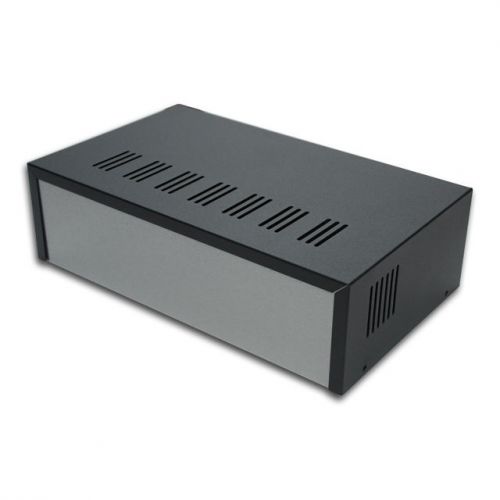 Sc1063p (1.6mm thickness) 10&#034;x3&#034;x6&#034; diy electronic metal &amp; aluminum project box for sale