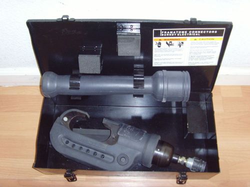 Burndy y46c remote operated hydraulic crimp tool ,15 ton for sale