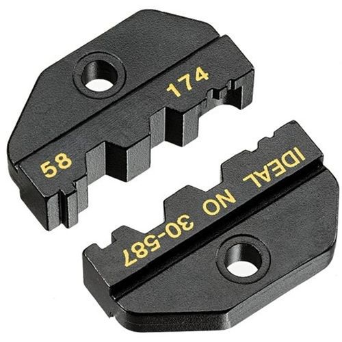 IDEAL 30-587 Die Set, RG-58, RG-174, RG-8218, for Crimpmaster™ Crimp Tool Frame