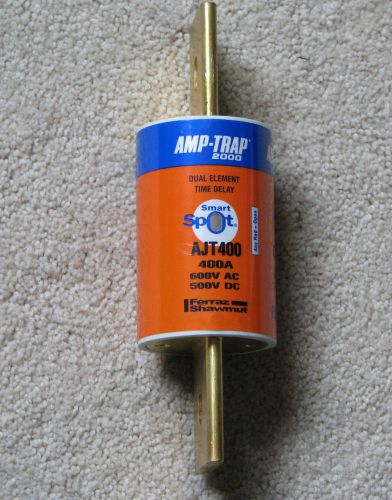 Ajt400 - ferraz shawmut amp-trap 600 volt - 400 amp- time delay ul class j fuse for sale