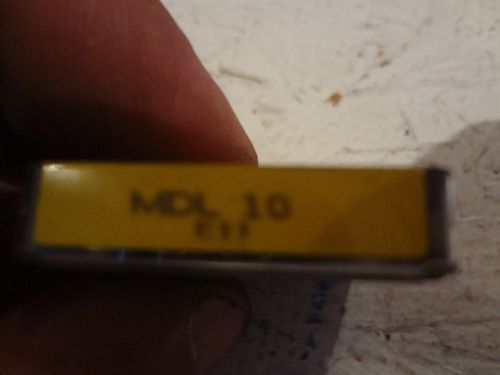 BOX Containing (4) MDL-10 BUSS FUSES