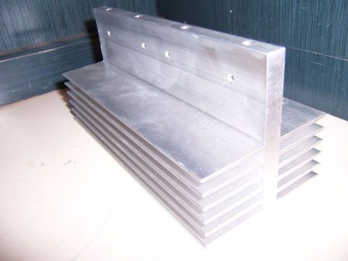 large T-shaped aluminum heatsink heat sink 6&#034; x 2.75&#034; x 2.75&#034;