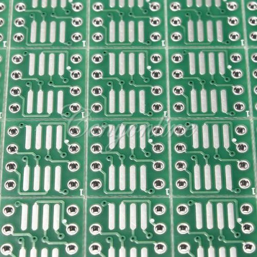 40pcs sop8 so8 soic8 smd tssop8 msop8 to dip8 adapter pcb board converter for sale
