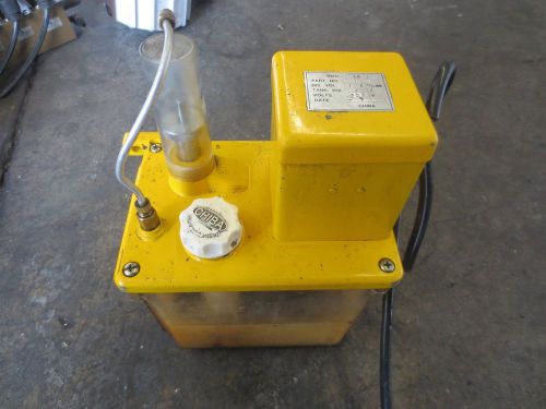 Leadwell mcv-550e cnc vertical mill chiba smd-6a part no. 12 oil lubricator for sale