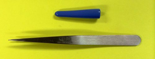 Aven 75A Curved Tip Tweezer, Stainless Steel, Anti-Magnetic, Anti-Acid