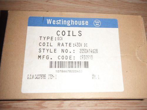 WESTINGHOUSE   COIL   STYLE-2050A14G28   MFG. CODE- C930510